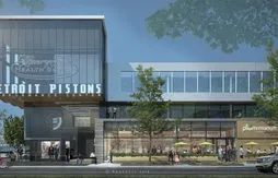 Le nouveau centre d’entraînement des Pistons aura un café et un centre de fitness ouverts au public