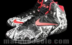 Nike : sortie le 25 janvier pour la LeBron XI “Graffiti”