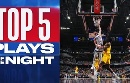 Le Top 5 de la nuit | Domantas Sabonis écrase Tony Bradley