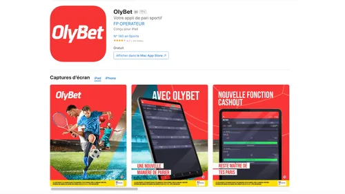 Avis sur l'application Olybet