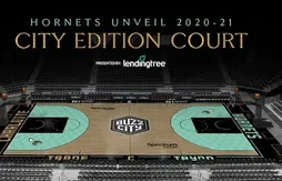 Les Hornets dévoilent un parquet « City Edition »