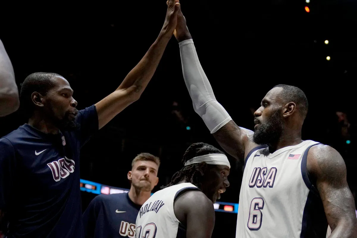 Kevin Durant avec Team USA