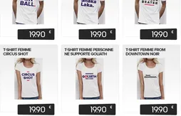 [bon plan] 5 euros offerts sur chaque nouveau T-shirt