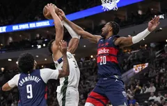 Alex Sarr voulait oublier le contre de Myles Turner