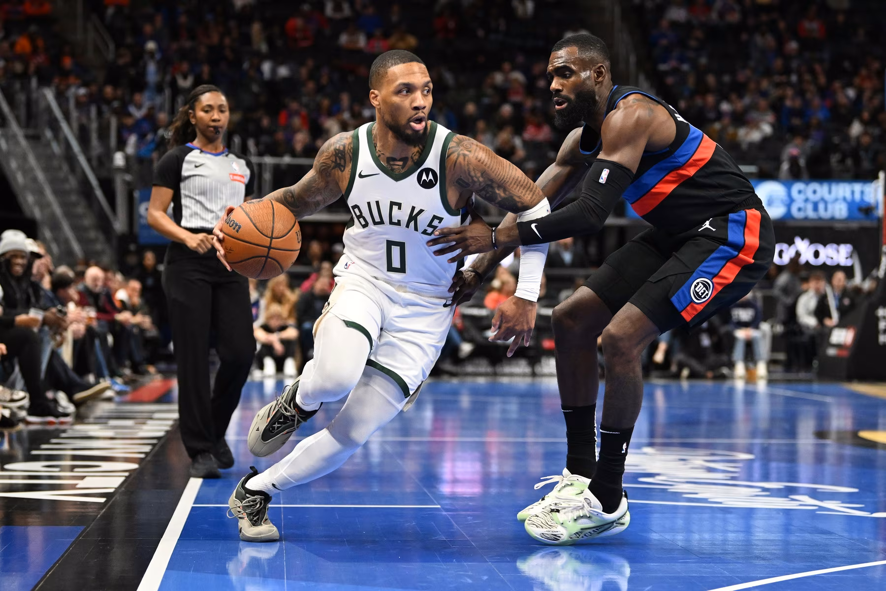Damian Lillard et les Bucks