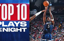 Le Top 10 de la nuit | Yves Missi grimpe sur Zach Edey