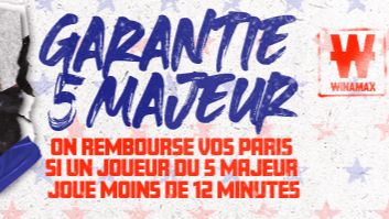 Faites vous remboursez votre pari si votre joueur passe moins de 12 minutes sur les parquets