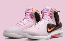 Un peu de douceur avec la LeBron 9 “Regal Pink”
