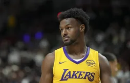 Quand Bronny James est coaché par son père