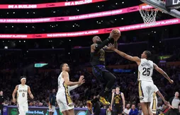 Brouillons, les Lakers renversent les Pelicans en fin de match