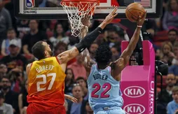 Sur le fil, le Heat repousse le Jazz d’un immense Rudy Gobert