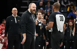 Taylor Jenkins mis à l’amende après son coup de colère contre les arbitres