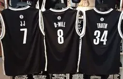 Les Brooklyn Nets seront les premiers à porter des maillots avec surnom