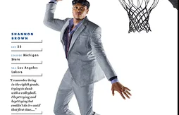Le magazine GQ fait dunker les stars en costard