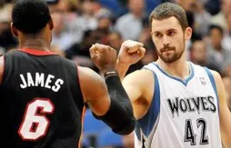 LeBron James et Kevin Love voudraient jouer ensemble