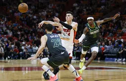 Sans Kyle Lowry, Tyler Herro assure à la passe