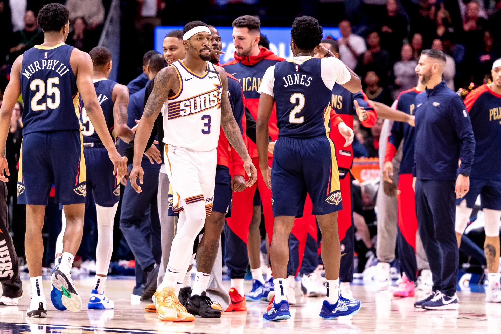 pelicans suns