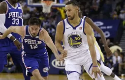 Le rouleau compresseur des Warriors roule sur les Sixers…