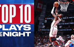 Le Top 10 de la nuit | Nikola Jokic et Bogdan Bogdanovic régalent à la passe