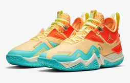 Une « Westbrook One Take » couleur mangue à l’eau