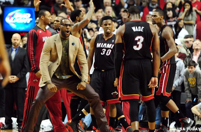 La joie du Miami Heat