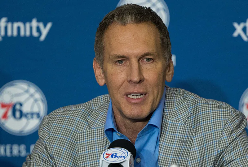 NBA: Philadelphia 76ers-Press Conference