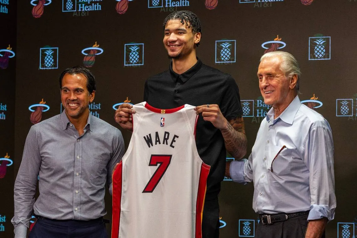 Kel'el Ware avec le Heat