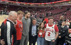 Lonzo Ball reçoit la famille du donneur ayant permis sa greffe de cartilage