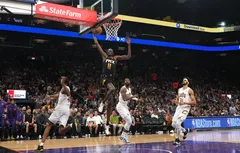 Le professeur Kevin Durant met en avant les progrès de l’élève Bol Bol