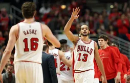 Joakim Noah et Pau Gasol s’éloignent des Bulls
