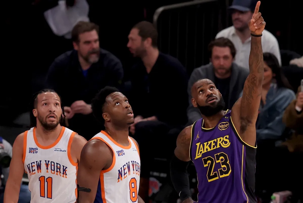 lebron james knicks
