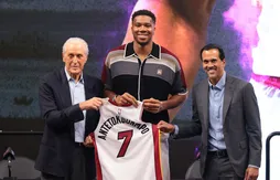 Giannis Antetokounmpo explique pourquoi il a laissé le numéro 34 à Milwaukee