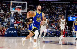 Stephen Curry espère juste ne pas retomber sur les fesses