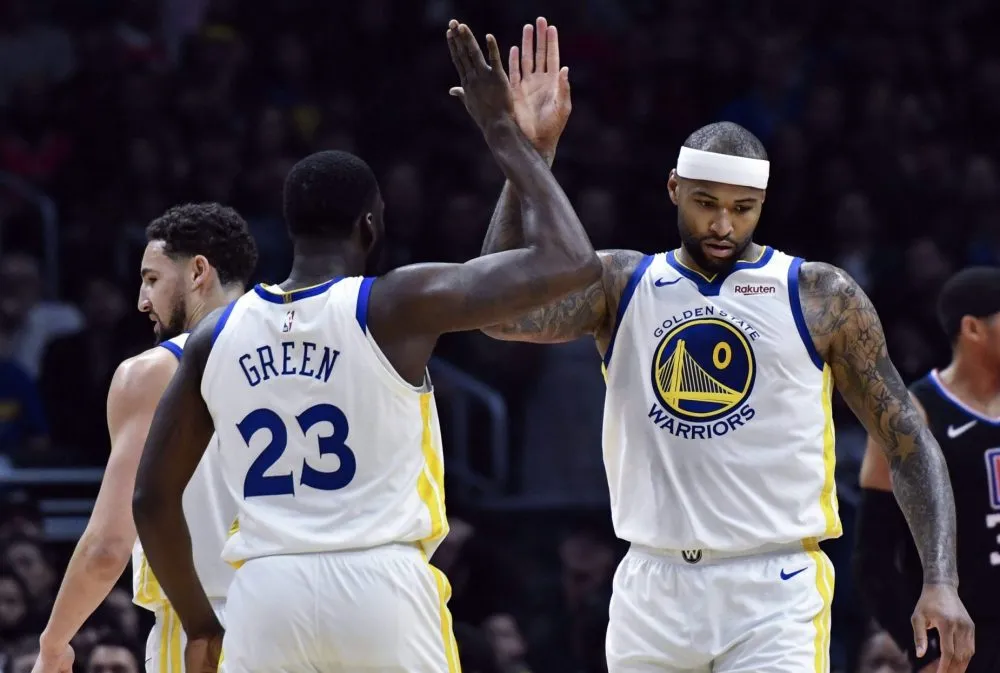 draymond green demarcus cousins