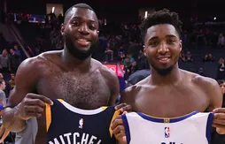 Amis d’enfance, Donovan Mitchell et Eric Paschall se préparent à réaliser leur rêve