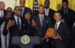 Les Lakers, premiers champions NBA invités à la Maison-Blanche depuis 2016