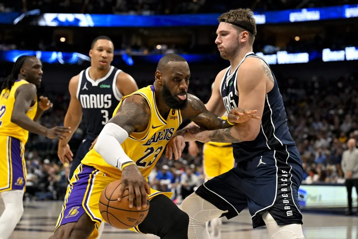 lakers mavericks