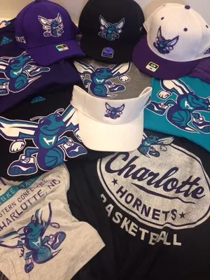merchandising Charlotte Hornets
