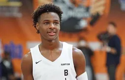 High school : LeBron James aux premières loges pour le duel entre Emoni Bates et Bronny James