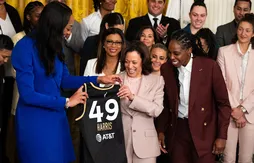 Les Aces de Las Vegas reçues à la Maison-Blanche