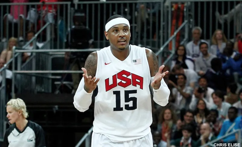 Pour retrouver le goût de la victoire, Carmelo Anthony mise sur Team USA