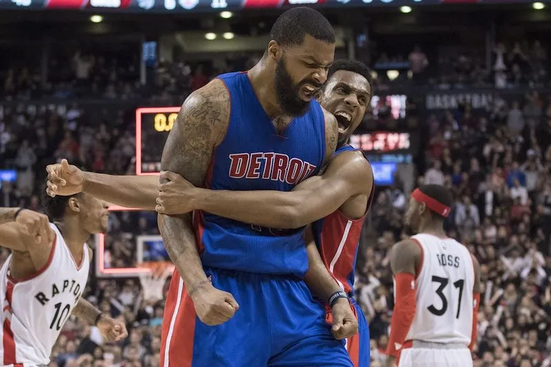 DeRozan râle, mais c'est bien Detroit qui réalise le hold up de la soirée, et ce succès lui permet de conserver sa 8e place à l'Est.