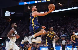 Les Warriors battent les Mavs… mais perdent Steph Curry sur blessure