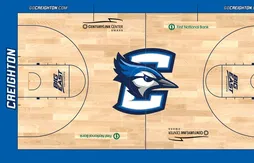 Opération « relooking » pour le logo et le parquet de Creighton