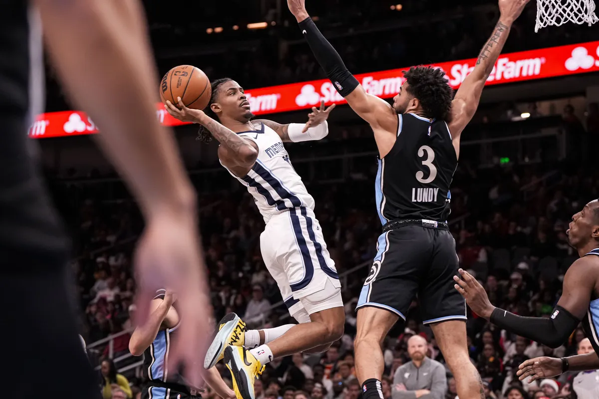 Ja Morant et les Grizzlies face aux Hawks