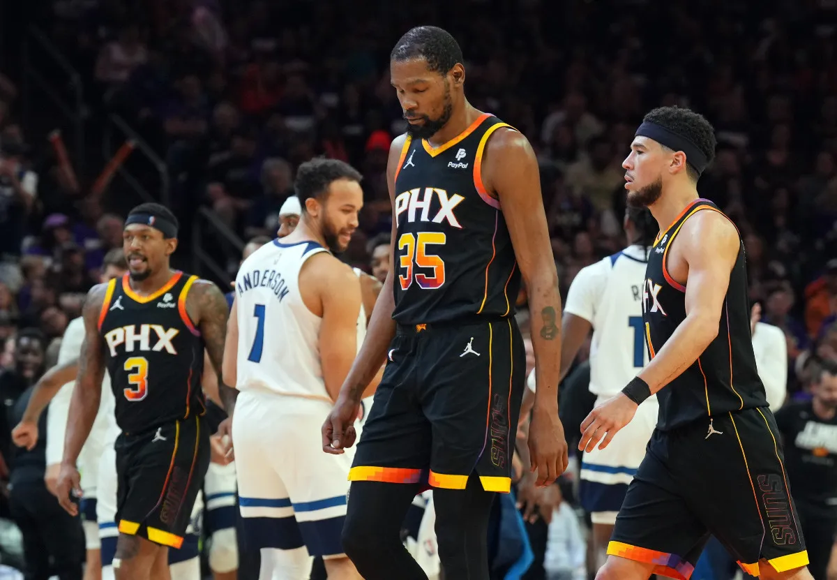 Kevin Durant et les Suns lors d'un back-to-back en NBA