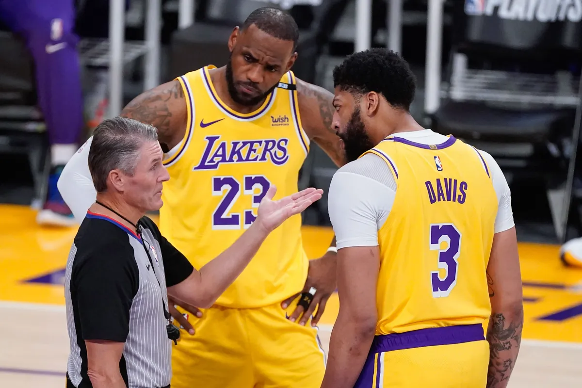 LeBron James et les Lakers