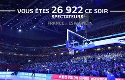 Avec 26 922 spectateurs, France – Espagne établit un nouveau record d’Europe !