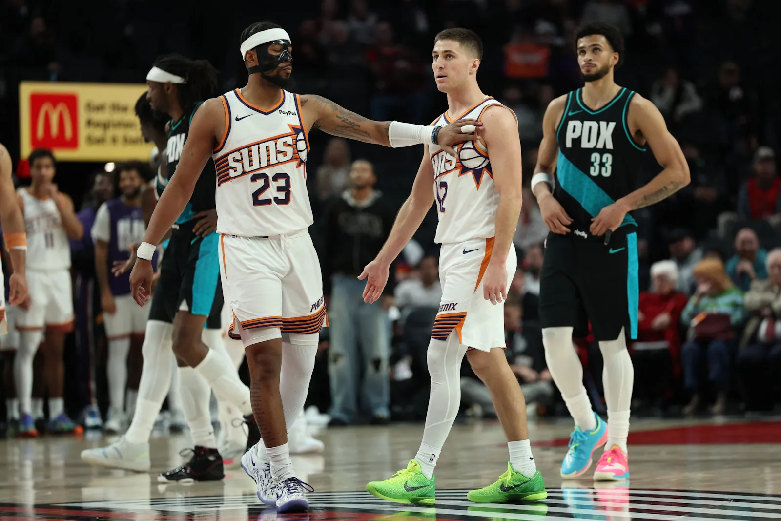 suns blazers