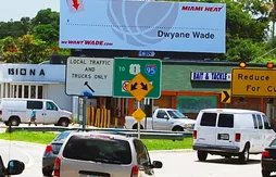 Le Heat loue un panneau publicitaire pour Dwyane Wade